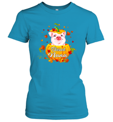 Blessing Nana Pig Pumpkin Halloween Women's T-Shirt - NFLFanGift