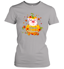 Blessing Nana Pig Pumpkin Halloween Women's T-Shirt - NFLFanGift