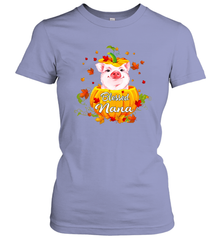 Blessing Nana Pig Pumpkin Halloween Women's T-Shirt - NFLFanGift