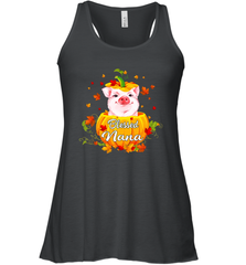 Blessing Nana Pig Pumpkin Halloween Racerback Tank - NFLFanGift