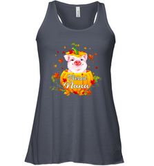 Blessing Nana Pig Pumpkin Halloween Racerback Tank - NFLFanGift