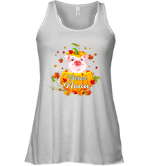 Blessing Nana Pig Pumpkin Halloween Racerback Tank - NFLFanGift