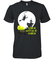 Which Witch Is Witches Halloween Costume Halloween Witches Teacher Men's Premium T-Shirt - NFLFanGift