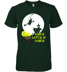 Which Witch Is Witches Halloween Costume Halloween Witches Teacher Men's Premium T-Shirt - NFLFanGift