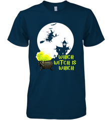 Which Witch Is Witches Halloween Costume Halloween Witches Teacher Men's Premium T-Shirt - NFLFanGift