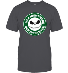 Starbucks Inspired Jack Skellington Coffee I'm A Nightmare Before Coffee Men's T-Shirt - NFLFanGift