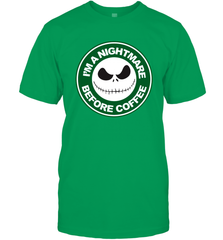 Starbucks Inspired Jack Skellington Coffee I'm A Nightmare Before Coffee Men's T-Shirt - NFLFanGift