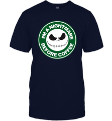 Starbucks Inspired Jack Skellington Coffee I'm A Nightmare Before Coffee Men's T-Shirt - NFLFanGift
