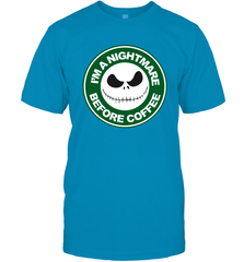 Starbucks Inspired Jack Skellington Coffee I'm A Nightmare Before Coffee Men's T-Shirt - NFLFanGift