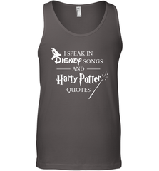 I Speak In Disney Songs And Harry Potter Quotes Tank Top - NFLFanGift