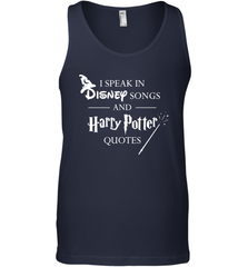 I Speak In Disney Songs And Harry Potter Quotes Tank Top - NFLFanGift