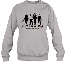 Horror Friends Jason Voorhees Freddy Krueger Texas Chain Saw Michael Myers Shirt Crewneck Sweatshirt - NFLFanGift