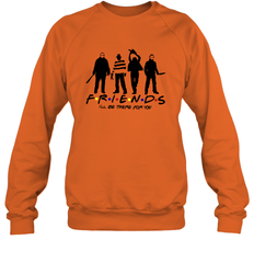 Horror Friends Jason Voorhees Freddy Krueger Texas Chain Saw Michael Myers Shirt Crewneck Sweatshirt - NFLFanGift