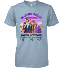 Signatures The Happiness Begins Jonas Brothers Shirt Men's Premium T-Shirt - NFLFanGift