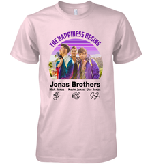 Signatures The Happiness Begins Jonas Brothers Shirt Men's Premium T-Shirt - NFLFanGift