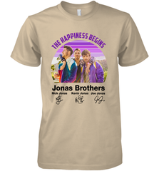 Signatures The Happiness Begins Jonas Brothers Shirt Men's Premium T-Shirt - NFLFanGift