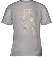 Disney Villains Night Team Bad FUnny Halloween Maleficent Witch Costume Youth T-Shirt - NFLFanGift