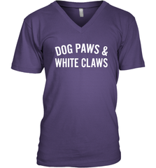 Dog Paws And White Claws 1 Men's Vneck - NFLFanGift