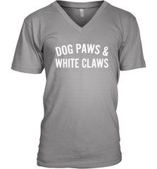 Dog Paws And White Claws 1 Men's Vneck - NFLFanGift