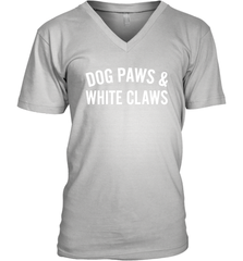Dog Paws And White Claws 1 Men's Vneck - NFLFanGift