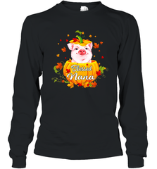 Blessing Nana Pig Pumpkin Halloween Long Sleeve T-Shirt - NFLFanGift