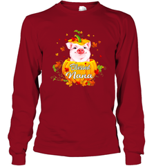 Blessing Nana Pig Pumpkin Halloween Long Sleeve T-Shirt - NFLFanGift