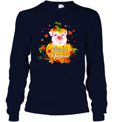 Blessing Nana Pig Pumpkin Halloween Long Sleeve T-Shirt - NFLFanGift
