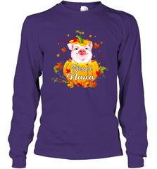 Blessing Nana Pig Pumpkin Halloween Long Sleeve T-Shirt - NFLFanGift
