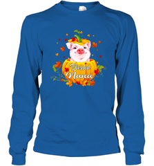 Blessing Nana Pig Pumpkin Halloween Long Sleeve T-Shirt - NFLFanGift