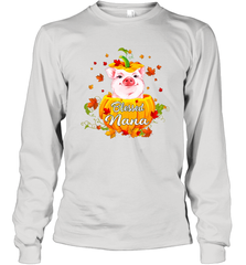 Blessing Nana Pig Pumpkin Halloween Long Sleeve T-Shirt - NFLFanGift