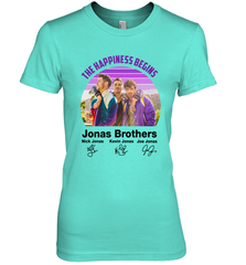 Signatures The Happiness Begins Jonas Brothers Shirt Women's The Boyfriend Tee - NFLFanGift
