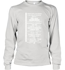 Stella Taylor Swift Black Tee With Tracklist Youth Long Sleeve T-Shirt - NFLFanGift