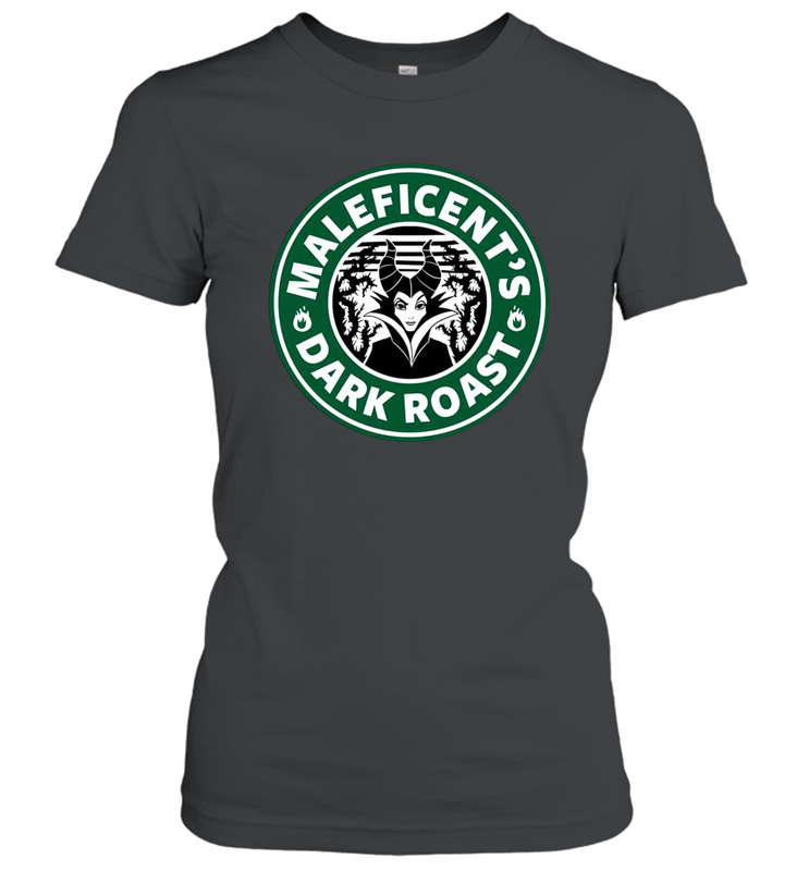 Starbucks Coffee Disney Villains Cruella de Vil Maleficents Dark Roast Women's T-Shirt - NFLFanGift