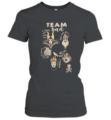 Disney Villains Night Team Bad FUnny Halloween Maleficent Witch Costume Women's T-Shirt - NFLFanGift