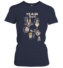 Disney Villains Night Team Bad FUnny Halloween Maleficent Witch Costume Women's T-Shirt - NFLFanGift