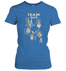 Disney Villains Night Team Bad FUnny Halloween Maleficent Witch Costume Women's T-Shirt - NFLFanGift