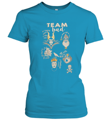 Disney Villains Night Team Bad FUnny Halloween Maleficent Witch Costume Women's T-Shirt - NFLFanGift