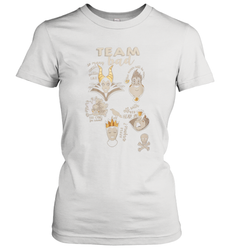 Disney Villains Night Team Bad FUnny Halloween Maleficent Witch Costume Women's T-Shirt - NFLFanGift