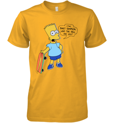 The Great Bart Simpson Who The Hell Are You School Ban of 1990 Shirt Men's Premium T-Shirt - NFLFanGift