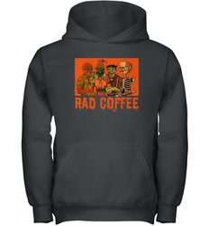 Rad Coffee Halloween Youth Hoodie - NFLFanGift