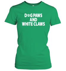 Dog Paws And White Claws Women's T-Shirt - NFLFanGift