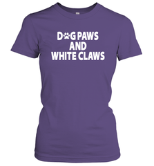 Dog Paws And White Claws Women's T-Shirt - NFLFanGift