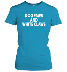 Dog Paws And White Claws Women's T-Shirt - NFLFanGift