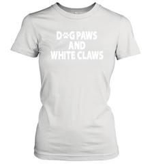 Dog Paws And White Claws Women's T-Shirt - NFLFanGift