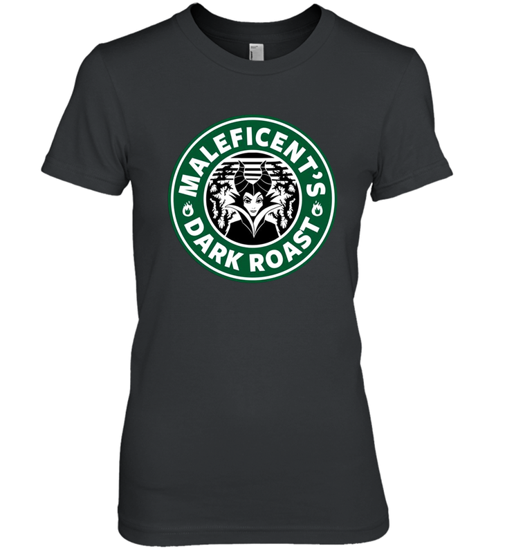 Starbucks Coffee Disney Villains Cruella de Vil Maleficents Dark Roast Women's The Boyfriend Tee - NFLFanGift