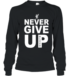 Never Give Up Youth Long Sleeve T-Shirt - NFLFanGift