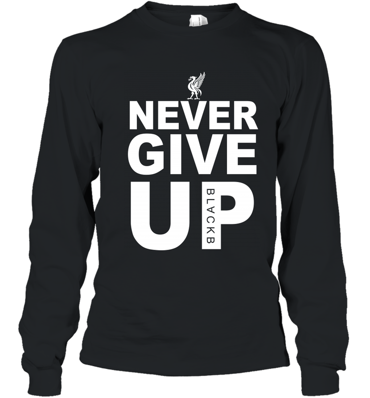 Never Give Up Youth Long Sleeve T-Shirt - NFLFanGift