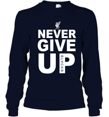 Never Give Up Youth Long Sleeve T-Shirt - NFLFanGift