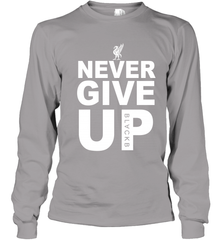 Never Give Up Youth Long Sleeve T-Shirt - NFLFanGift