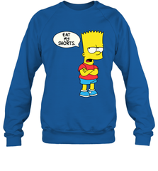 The Bart Simpson School Ban of 1990 Eat My Shorts Crewneck Sweatshirt - NFLFanGift